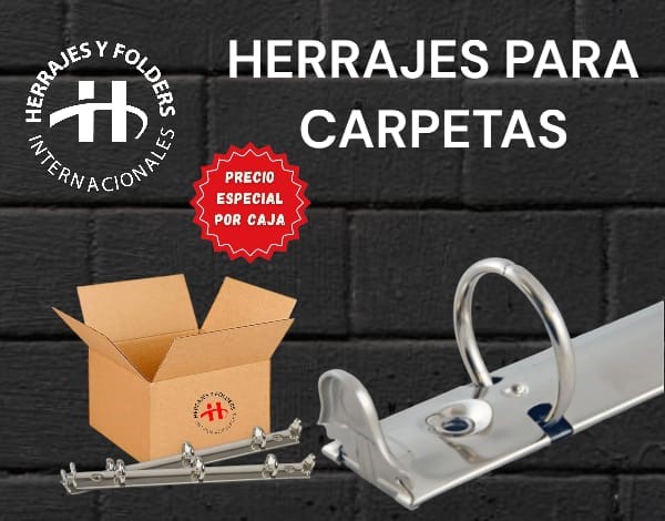 herrajes para carpetas